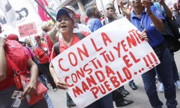 Constituyente Oficialismo . Chavismo