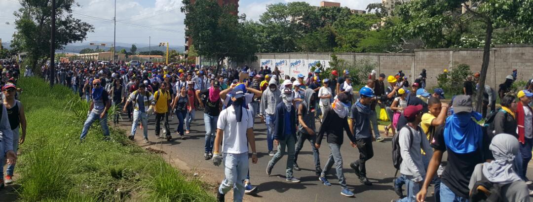 11 detenidos dejó nueva represión durante manifestación en Ciudad Guayana