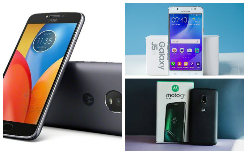 Samsung Galaxy J5 (2016) vs Moto G4 Play vs Moto E4