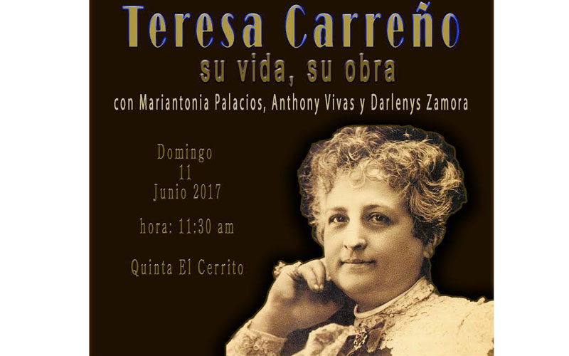 Tributo a Teresa Carreño en el centenario de su muerte