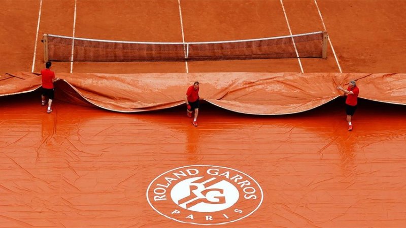 Roland Garros lluvia