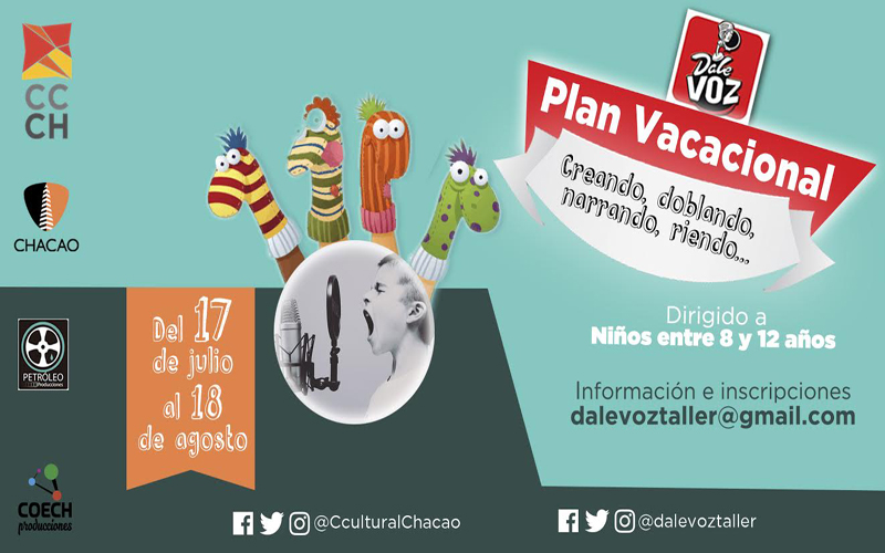 Centro Cultural Chacao invita al plan vacacional "Creando, doblando, narrando, riendo"