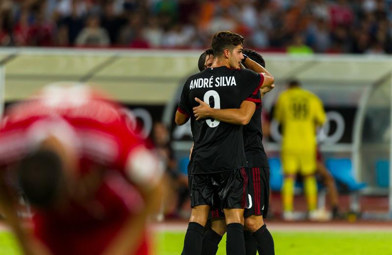 El Milan le endosó un contundente 0-4 al Bayern de Múnich en un amistoso