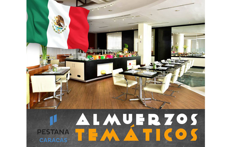 Hotel Pestana Caracas presenta ¨Almuerzos Temáticos¨