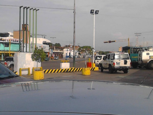 Cuerpos de orden público se desplegaron en maracay/Foto: Corresponsalía