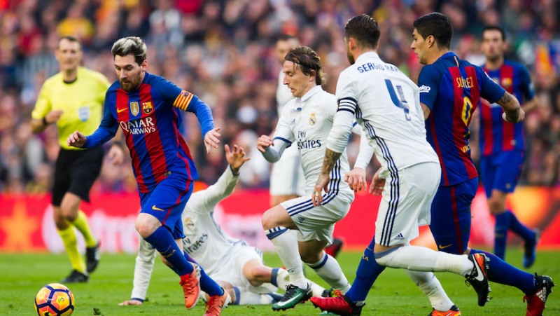 El primer 'Clásico' entre el Real Madrid y el Barcelona