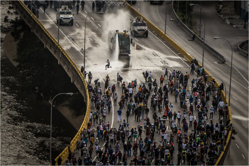 Represión en Venezuela reflejada por The New York Times