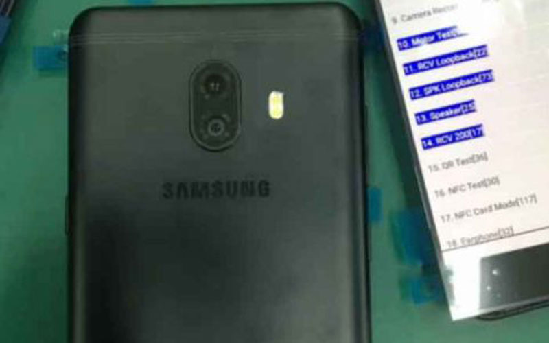 Samsung Galaxy C10 muestra su cámara dual