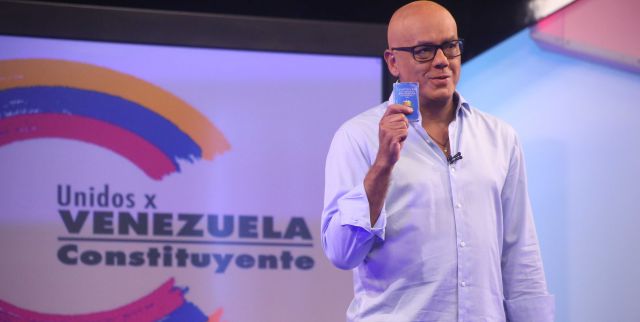 Jorge Rodríguez: La Constituyente es un llamado al diálogo nacional