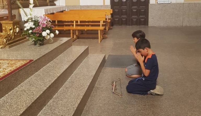 Hijo de Yon Goicoechea reza por la liberación de su hijo