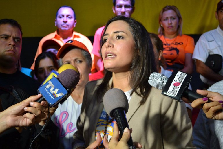 Patricia de Ceballos presentó su candidatura a la gobernación del Táchira
