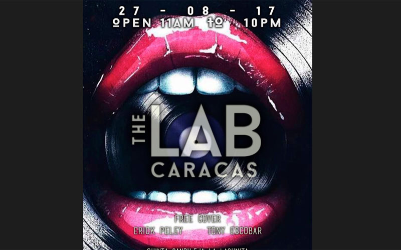 El evento musical "THE LAB CARACAS" será en La Lagunita