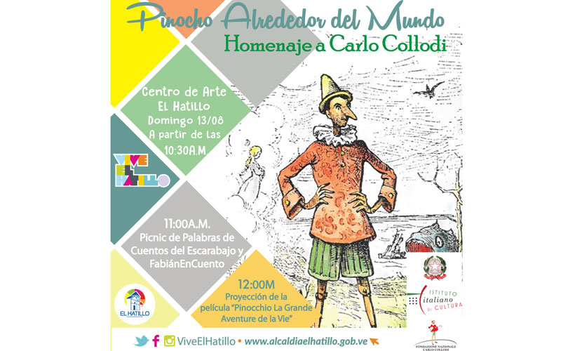 Exposición Pinocho Alrededor del Mundo llega a El Hatillo para toda la familia