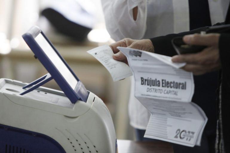 Auditoría máquinas de votación - CNE