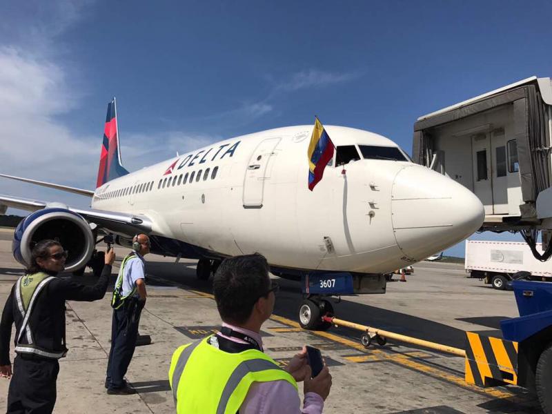 Último vuelo de Delta Airlines desde Venezuela partió este sábado