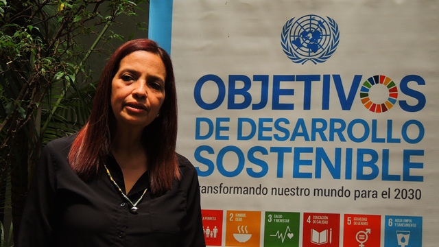 La presidenta de Sinergia pidió conocer los proyectos del gobierno para erradicar la pobreza conforme con la Agenda 2030 / Foto: Cortesía