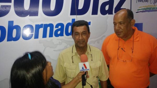 El Alcalde del Municipio Marcano y Jefe de Comando de Campaña de MUD, en Nueva Esparta, José Ramón Díaz