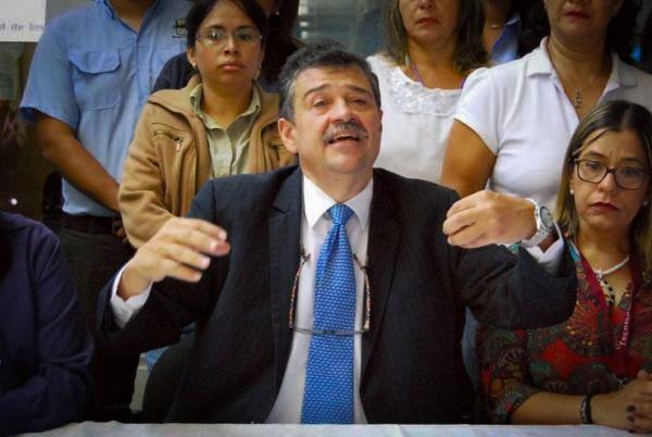 José Ángel Ferreira, titular del vicerrectorado de la Universidad de Carabobo, UC