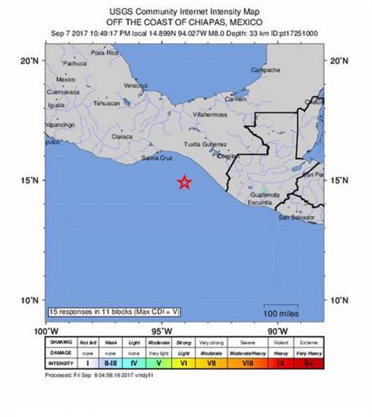 México terremoto
