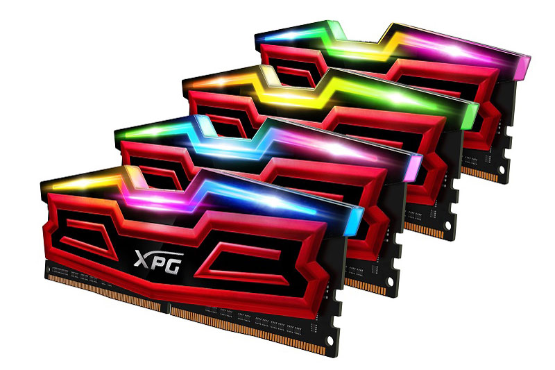 ADATA presenta las memorias XPG SPECTRIX D40 RGB DDR4