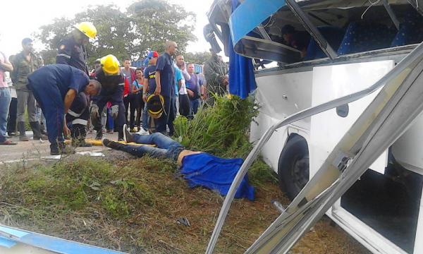 El accidente se produjo en el sector de Burere, Municipio Torres del estado Lara