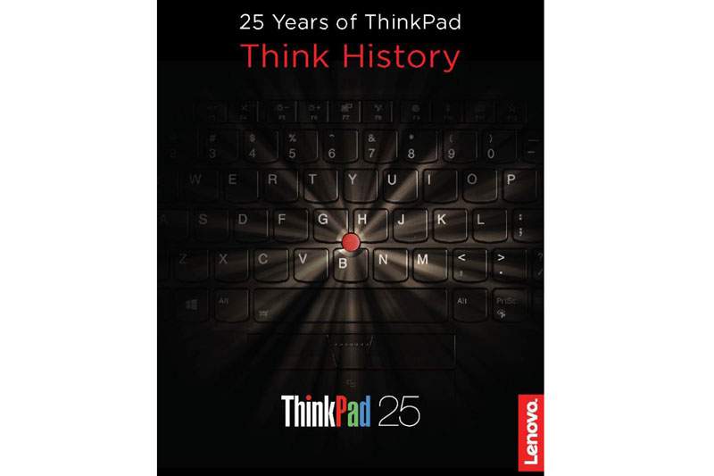 Lenovo celebra los 25 Aniversario de la ThinkPad