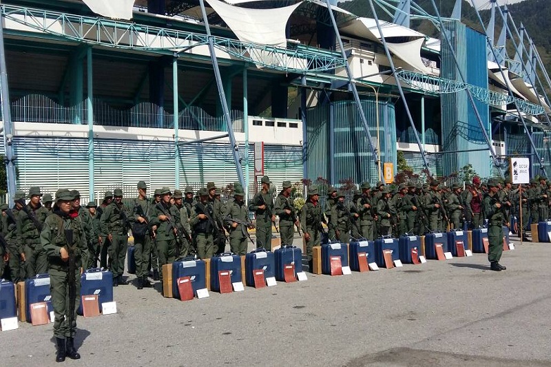 En Mérida fueron desplegados 3.500 militares para custodiar elecciones