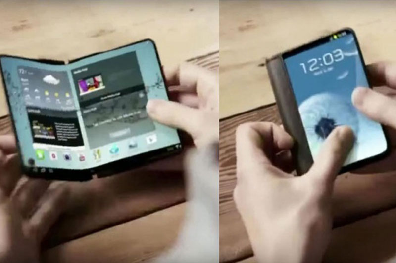 Samsung Galaxy X: Su interfaz revela lo que podría ser el 1er. teléfono plegable