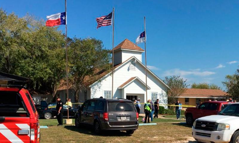 Varias personas murieron este domingo en un iglesia baptista de Texas (EEUU) como resultado de un tiroteo iniciado por una persona sin identificar/ Foto: Referencial