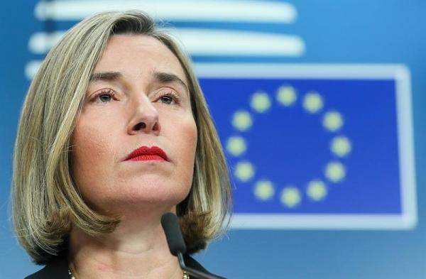 La alta representante de la diplomacia europea, Federica Mogherini, considera que las elecciones "solo exacerbará la polarización y creará más obstáculos para una solución política pacífica"/ Foto: EFE