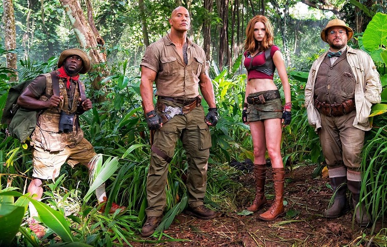 "Jumanji: Welcome to the Jungle" reina en la taquilla estadounidense por segundo fin de semana consecutivo, esta vez con una recaudación estimada de 35,4 millones de dólares/ Foto: Archivo