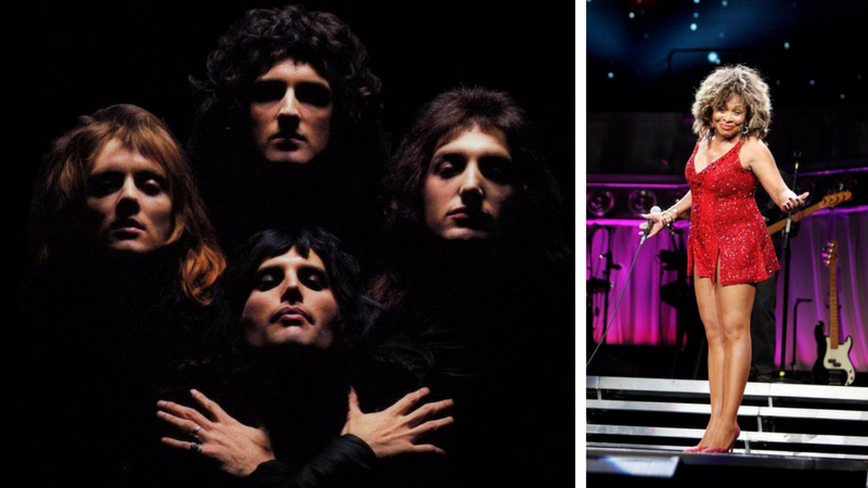 Queen y Tina Turner serán homenajeados por la Academia de la Grabación