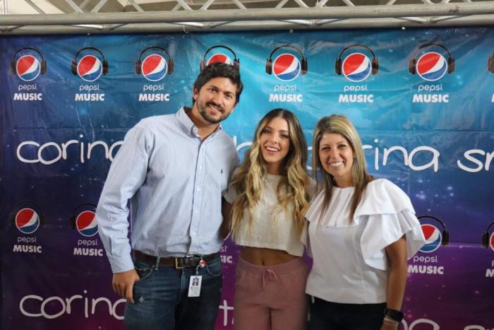 Corina Smith concluye los encuentros de la mano de Pepsi en la ciudad de Caracas, que desde noviembre tuvo con sus fanáticos en las principales ciudades de Venezuela/ Foto: Cortesía