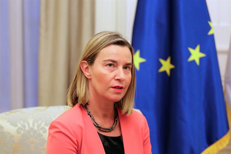 Representante de la diplomacia europea, Federica Mogherini/ Foto: EFE