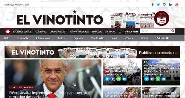 El Vinotinto, el periódico de la diaspora venezolana en Chile