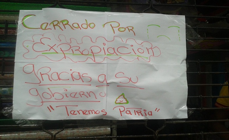 caraqueños rechazan expropiación de comercios cercanos a la plaza el venezolano siete