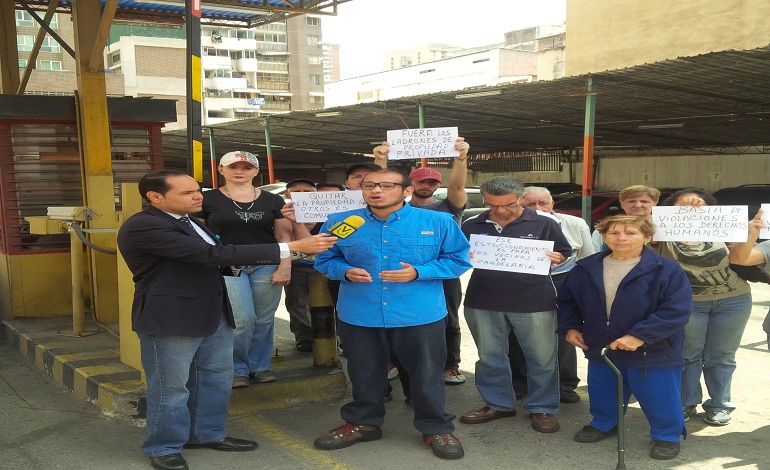 caraqueños rechazan expropiación de comercios cercanos a la plaza el venezolano uno