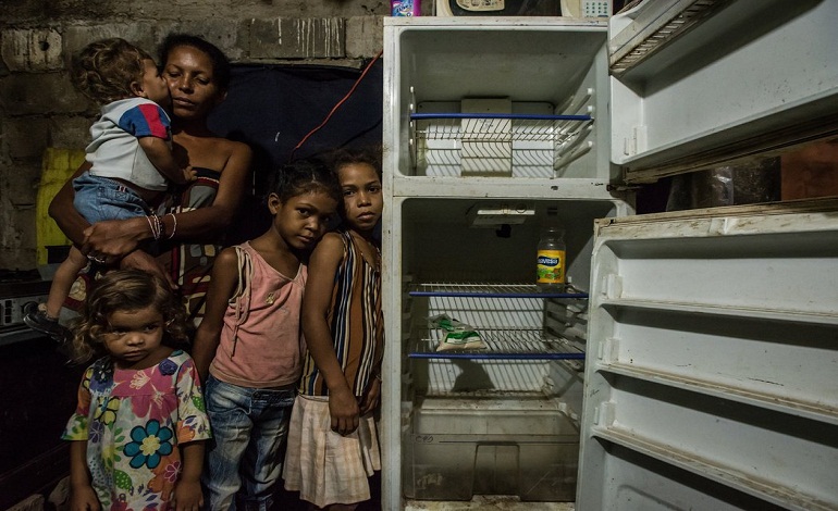 hambre en venezuela hambre en las familias venezolanas