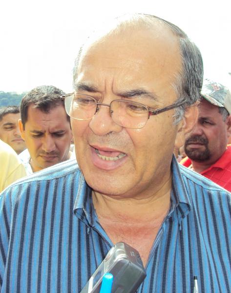 Douglas Vielma , presidente del Sindicato del Transporte en Trujillo/ Foto: Cortesía