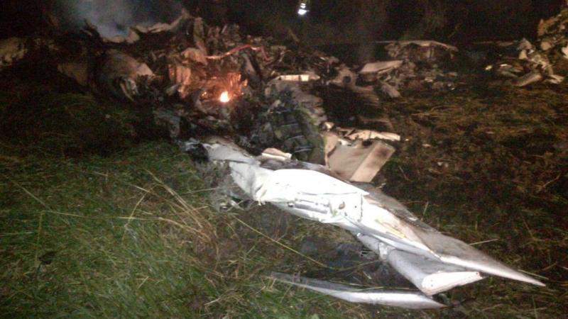 Un avión de la Policía Antinarcóticos se estrelló en cercanías del Aeropuerto Perales de la ciudad de Ibagué