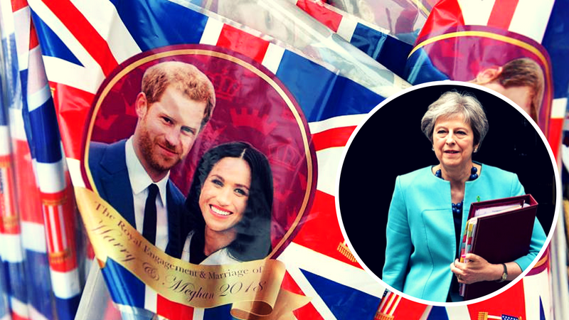 Theresa May felicita a Enrique y Meghan Markle por su boda real
