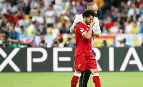 Mohamed Salah sale lesionado