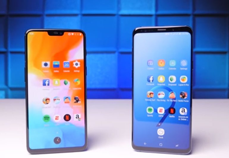 Oneplus 6 vs samsung s9 plus smartprix