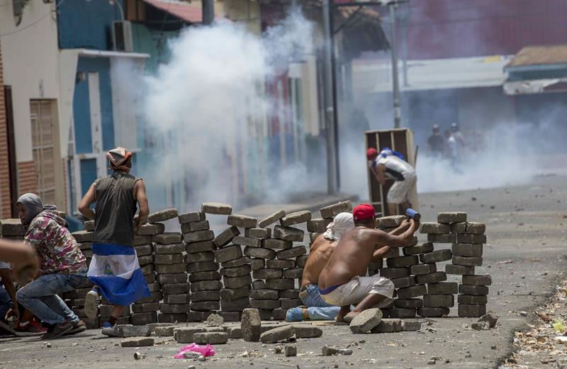 Nicaragua protesta en contra del presidente Daniel Ortega/ Foto: EFE