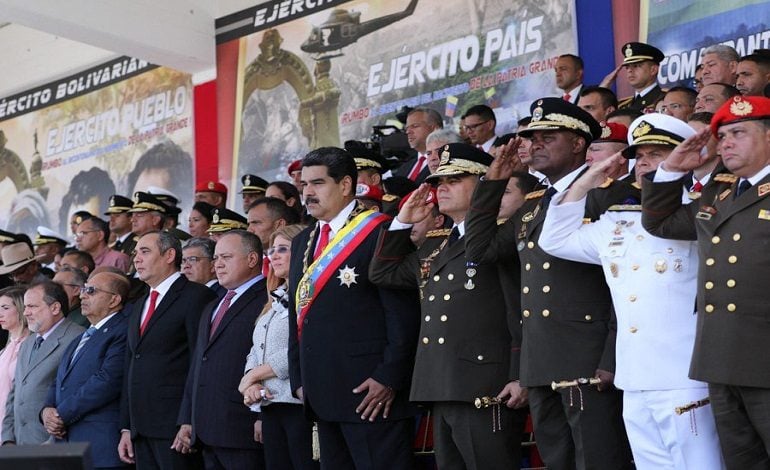 Maduro, FAN, Colectivos