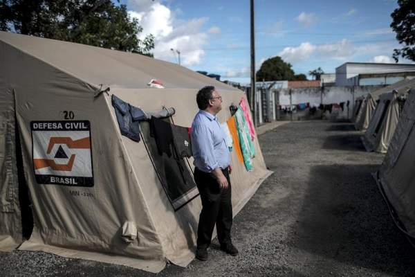 Brasil ha instalado refugios/Foto: EFE