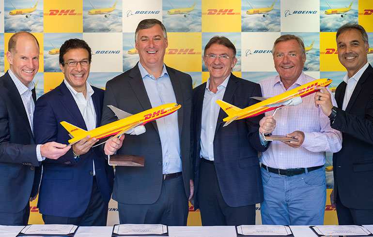 DHL Express fortalece red intercontinental con 14 nuevos aviones cargueros Boeing 777