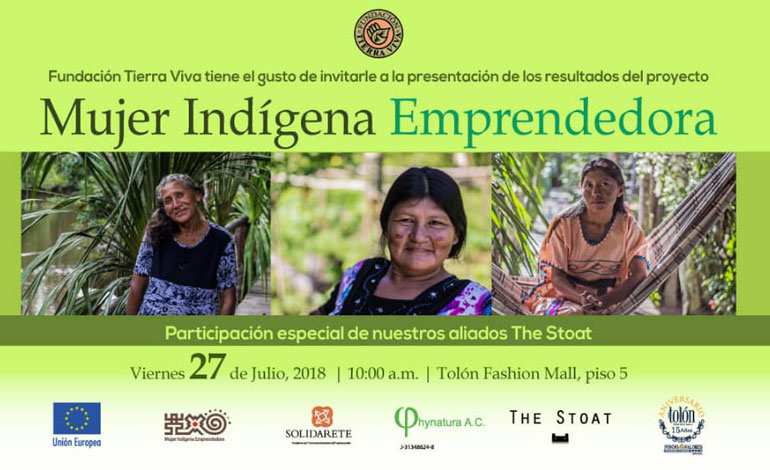 Fundación Tierra Viva presentará los resultados del proyecto Mujer Indígena Emprendedora