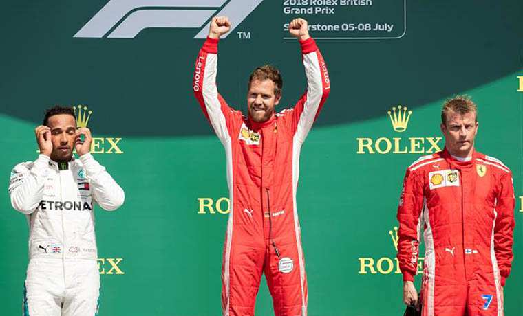Photo of Vettel se alzó con la victoria en Silverstone y aumentó su ventaja como líder de la F1