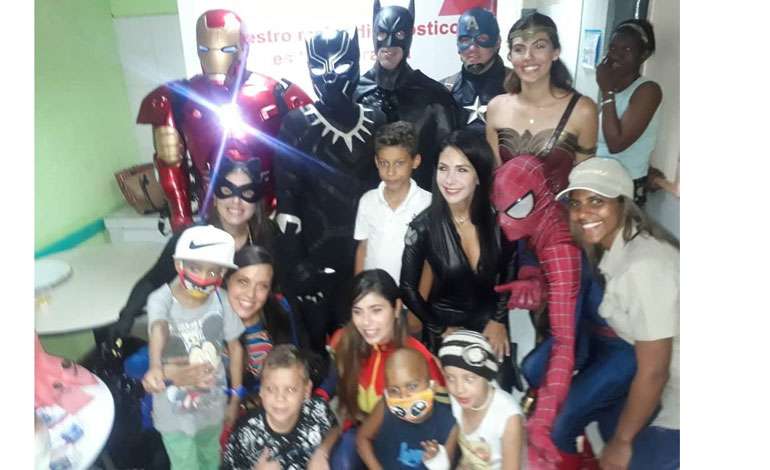Coposa celebró con los pequeños de la Fundación Amigos del Niño con Cáncer